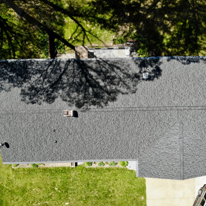 Saint Joseph Michigan Roof, Seamless Gutter Downspout & Gutter Topper Project