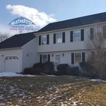 Owens Corning Oynx Black shingles on roof in Naugatuck, CT