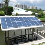 Boat Dock Solar Electric