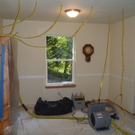 Ceiling and wall drying