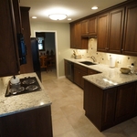Kitchen sink view