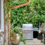 Copper Rain Gutter Installation