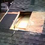 Roof Leak Repair - Step 1