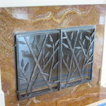 Bamboo Firescreen