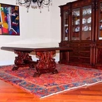 Dog urine odor in Antique Oriental rug.