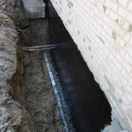 Coating Applied to Wall