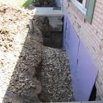 Backfilling with Gravel