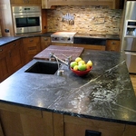 Soapstone countertop