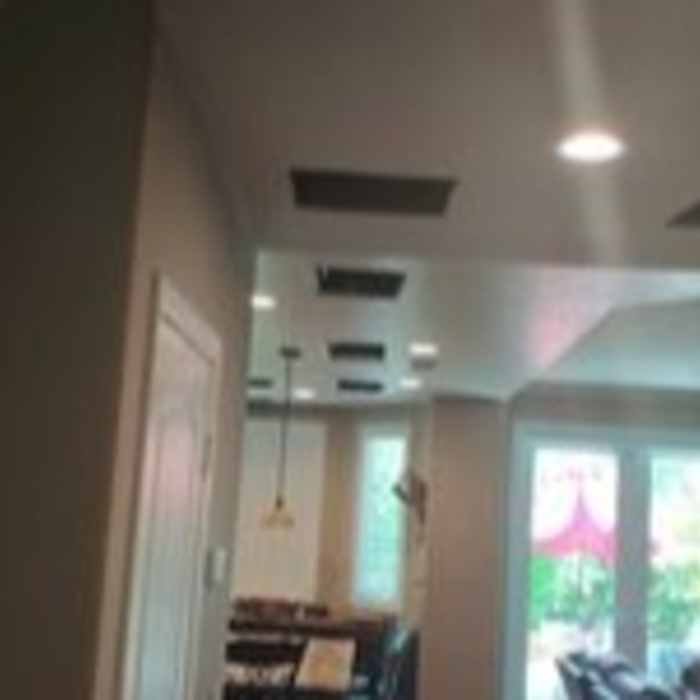 Drywall opening- pex pipe installation
