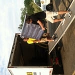 Carrying Wrapped Dresser