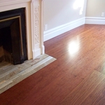 Bubinga wood floor