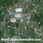 All properties North of Concord Rd up to Nashville are included in our service area!