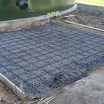 Tieing rebar on 1 foot center