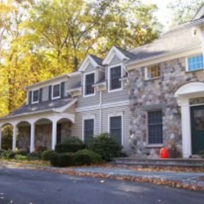 A Home With LeafGuard Gutters