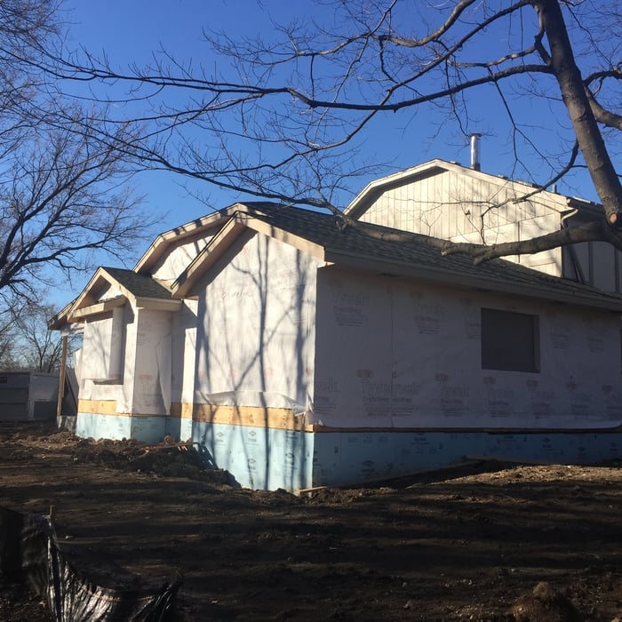 Full home remodel & 1200sft addition with a full basement Build out...