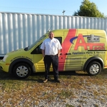 Paul with his Service Van