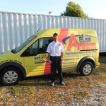 Jeff nad his Service Van