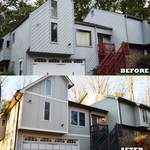 Siding, windows, and door replacement by Lifetime Windows & Siding.