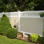 PVC Privacy Fence
