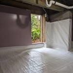 Basement Waterproofing Project