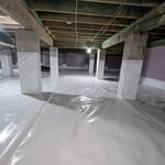 Basement Waterproofing Project