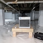 Basement Waterproofing Project