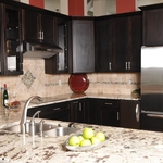Espresso Shaker Cabinets