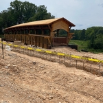 Bridge after construction