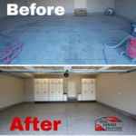 Garage Flooring & Cabinets