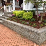 Retaining Wall and Steps