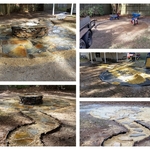 Stone Patio/Firepit Install
