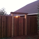 Custom Cedar Gate