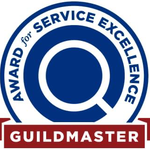 Carolina Exteriors receives the 2024 Guildmaster Award for exceptional customer service.