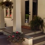 View of side porch