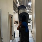 Pushing down to don’t hit the ceiling