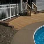 Pool deck