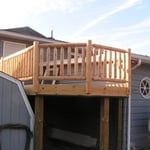 Second level deck