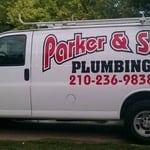 Parker and Sons Plumbing Van