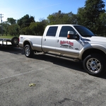 Parker and Sons Plumbing Truck