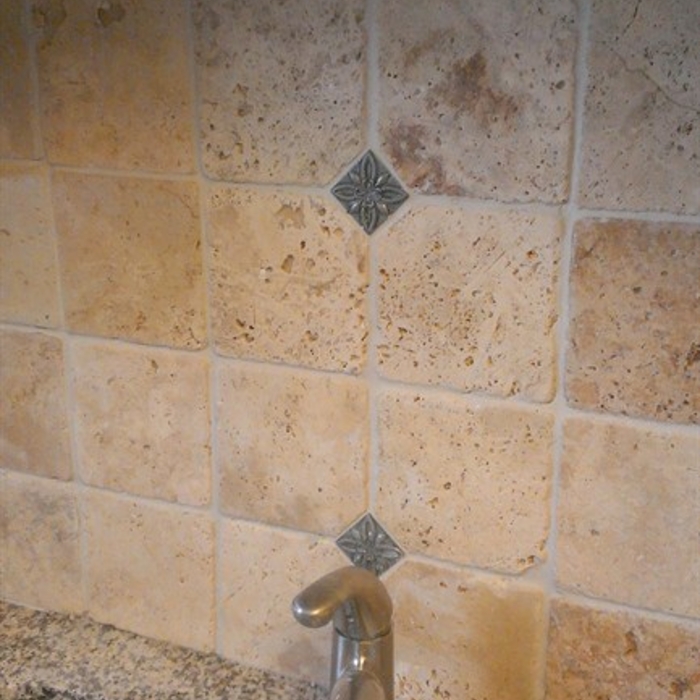 Tile backsplash