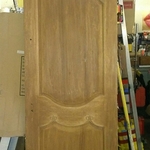 Polyurethane stripped mahogany