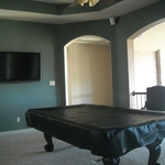 Game Room TV installation
