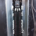 New commercial Panel Install for a kitchen