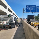 Our automated mixer onsite at DTW
