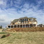 Exterior renovation.