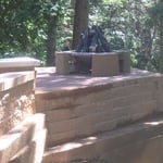 Patio on the hill