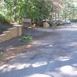Patio on the hill
