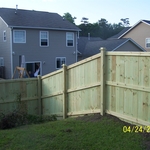wood fence