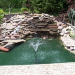 Waterfall/fish pond
