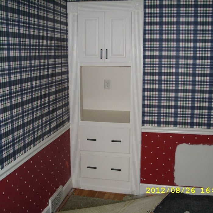 Custom closet build -in